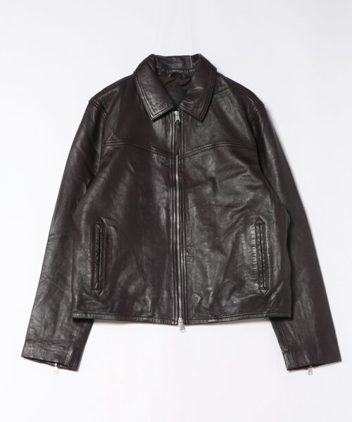 ALLSAINTS(オールセインツ)の「TUNE LEATHER BIKER JACKET | TUNE レザー バイカー ジャケット(ライダースジャケット・メンズ・ブラウン系その他・XS/S/M/L/XL)」の9枚目の写真