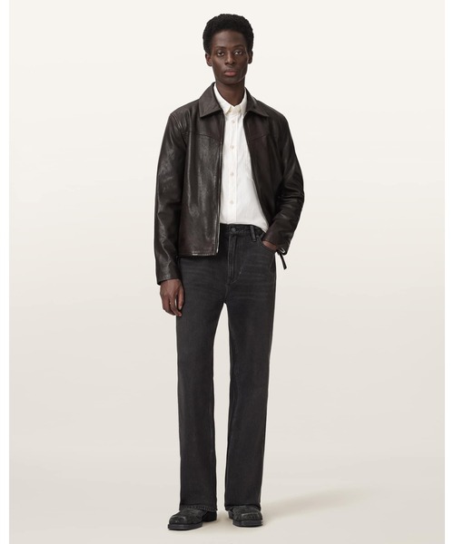 ALLSAINTS(オールセインツ)の「TUNE LEATHER BIKER JACKET | TUNE レザー バイカー ジャケット(ライダースジャケット・メンズ・ブラウン系その他・XS/S/M/L/XL)」の4枚目の写真