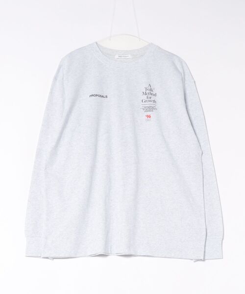 AMERICAN HOLIC（アメリカンホリック）の「BACK PHOTOプリントロンT（Tシャツ/カットソー・レディース・グレー系その他/ライトピンク/オフホワイト・FREE）」の5枚目の写真