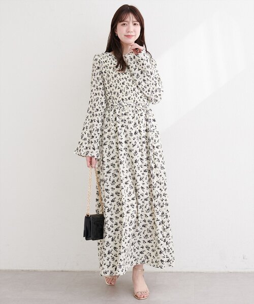 natural couture(ナチュラルクチュール)の「〈osono〉ベルト付きプリーツワンピース(ワンピース・レディース・その他4/その他1/その他3/その他2・LARGE/MEDIUM)」の14枚目の写真