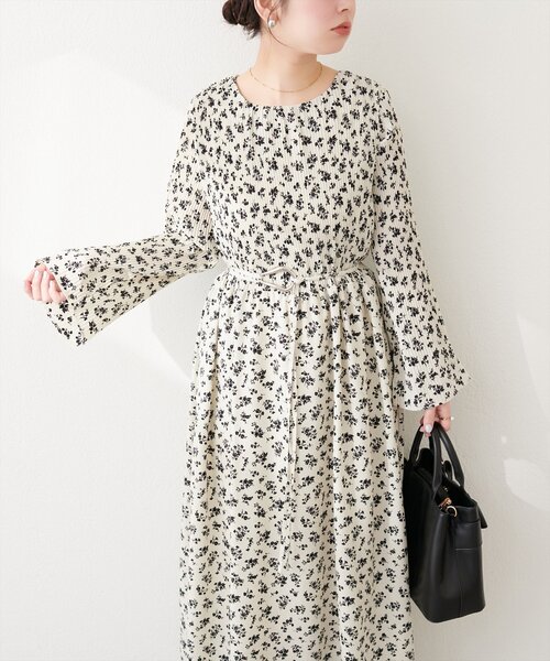 natural couture(ナチュラルクチュール)の「〈osono〉ベルト付きプリーツワンピース(ワンピース・レディース・その他4/その他1/その他3/その他2・LARGE/MEDIUM)」の15枚目の写真