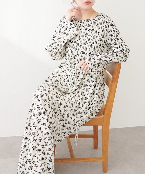 natural couture(ナチュラルクチュール)の「〈osono〉ベルト付きプリーツワンピース(ワンピース・レディース・その他4/その他1/その他3/その他2・LARGE/MEDIUM)」の16枚目の写真