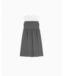 CONVERSE | SEERSUCKER DOCKING ONEPIECE L / シアサッカードッキングワンピースＬ(ワンピース)