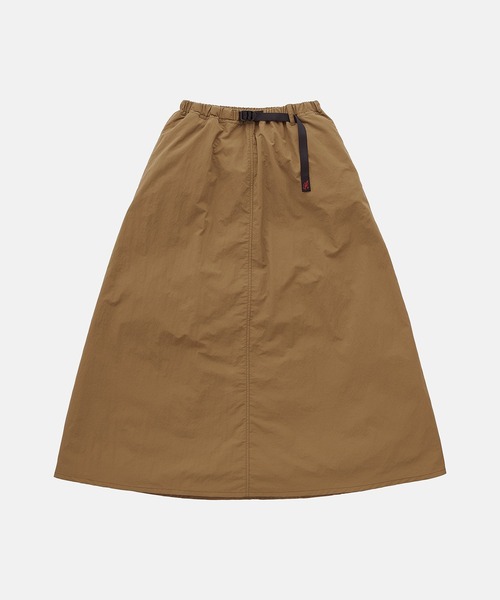 Gramicci（グラミチ）の「NYLON FLARE SKIRT｜ナイロンフレアスカート（スカート・レディース・ブラック/ブラウン系その他/ネイビー系/グリーン系その他/キナリ・XL/L/M/S）」の17枚目の写真