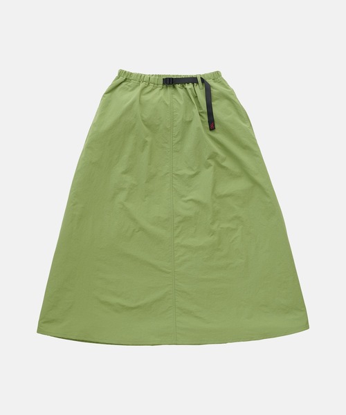 Gramicci（グラミチ）の「NYLON FLARE SKIRT｜ナイロンフレアスカート（スカート・レディース・ブラック/ブラウン系その他/ネイビー系/グリーン系その他/キナリ・XL/L/M/S）」の14枚目の写真