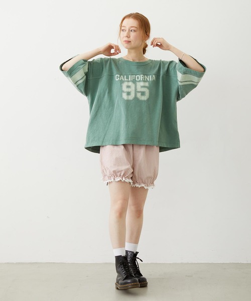 MILKFED.（ミルクフェド）の「STRIPED SHORTS（その他パンツ・レディース・ライトパープル/ネイビー/ライトピンク・ONE SIZE）」の10枚目の写真