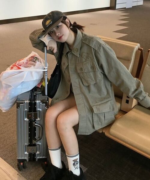 DEFGARMENTS（デフグラメンツ）の「MOUNTAIN JACKET [BLACK]（ミリタリージャケット・レディース・その他・MEDIUM/LARGE）」の8枚目の写真