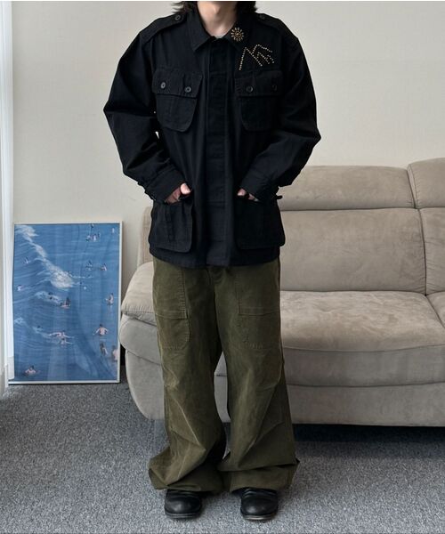 DEFGARMENTS（デフグラメンツ）の「MOUNTAIN JACKET [BLACK]（ミリタリージャケット・レディース・その他・MEDIUM/LARGE）」の9枚目の写真