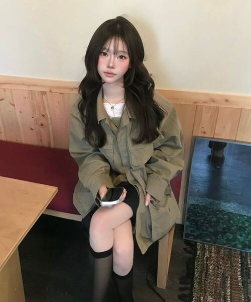 DEFGARMENTS（デフグラメンツ）の「MOUNTAIN JACKET [BLACK]（ミリタリージャケット・レディース・その他・MEDIUM/LARGE）」の10枚目の写真