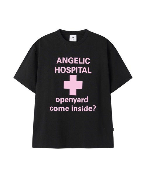 OY（オーワイ）の「『OY/オーワイ』ANGELIC ER TEE/エンジェリックER半袖Tシャツ（Tシャツ/カットソー・メンズ・ブラック/グレー・L/M）」の6枚目の写真