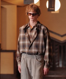 amok | DOCKING CHECK SHIRT(シャツ/ブラウス)