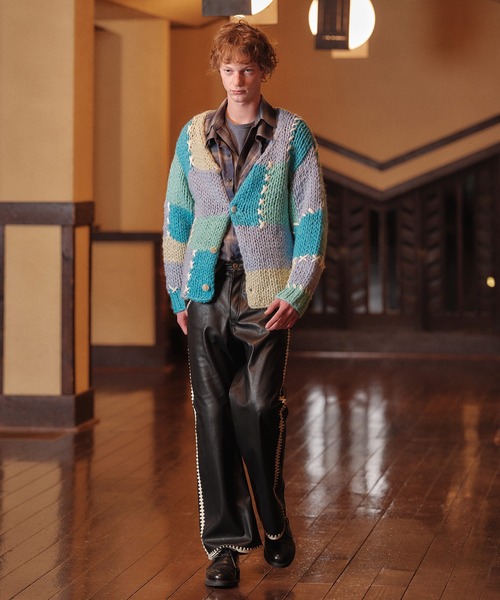 amok（アモク）の「DOCKING CHECK SHIRT（シャツ/ブラウス・メンズ・ブラウン/ネイビー・L/M/S）」の19枚目の写真