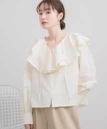 RETRO GIRL | ダブルフリルカラーBL(シャツ/ブラウス)