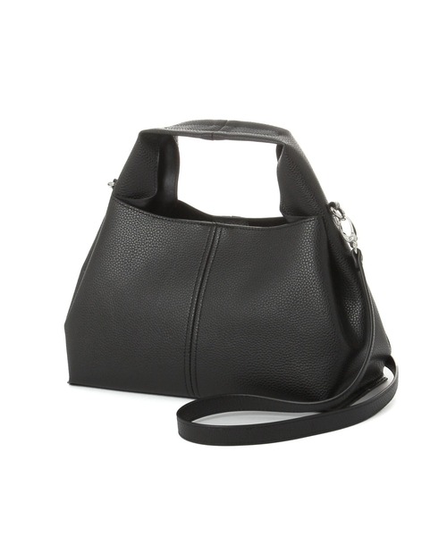 LAKOLE(ラコレ)の「ソフトワンハンドル2WAYトートバッグ / 654154(トートバッグ・レディース・ブラック/ブラウン/オフホワイト・FREE)」の9枚目の写真