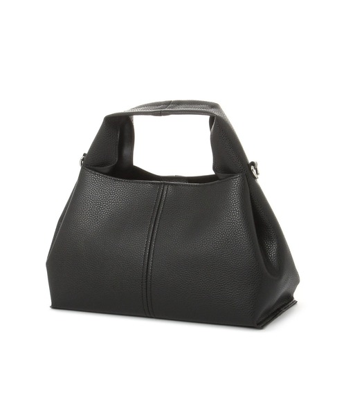 LAKOLE(ラコレ)の「ソフトワンハンドル2WAYトートバッグ / 654154(トートバッグ・レディース・ブラック/ブラウン/オフホワイト・FREE)」の12枚目の写真