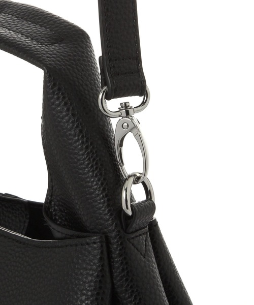 LAKOLE(ラコレ)の「ソフトワンハンドル2WAYトートバッグ / 654154(トートバッグ・レディース・ブラック/ブラウン/オフホワイト・FREE)」の18枚目の写真