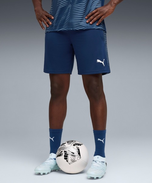 PUMA(プーマ)の「PUMA プーマ メンズ サッカー INDIVIFINAL TR ショーツ(その他パンツ・メンズ・ブルー系その他4・SMALL/XX-LARGE/X-LARGE/LARGE/MEDIUM)」の1枚目の写真