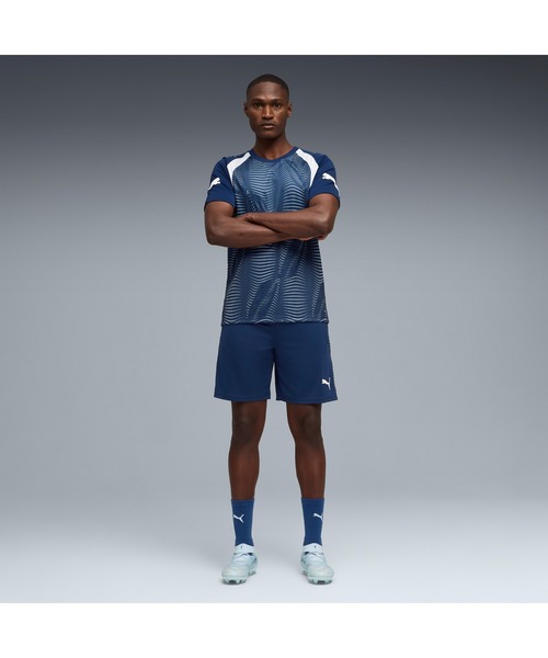 PUMA(プーマ)の「PUMA プーマ メンズ サッカー INDIVIFINAL TR ショーツ(その他パンツ・メンズ・ブルー系その他4・SMALL/XX-LARGE/X-LARGE/LARGE/MEDIUM)」の2枚目の写真