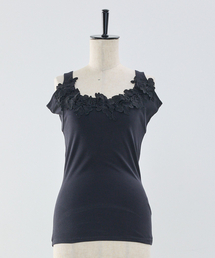 NARACAMICIE | 【NARACAMICIE】フレスコレースタンク(Tシャツ/カットソー)