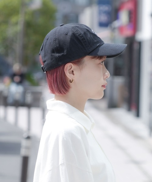 BEVERLY HILLS POLO CLUB(ビバリーヒルズポロクラブ)の「【BEVERLY HILLS POLO CLUB/ビバリーヒルズポロクラブ】【夏でも蒸れずに涼しい】オックス ローキャップ 通気性抜群 綿100% ワンポイント刺繍(キャップ・メンズ・スモークピンク/ブラック/ベージュ/ネイビー・FREE)」の19枚目の写真