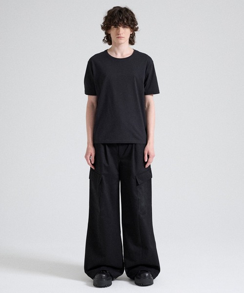 Parts Lab.(パーツラボ)の「【Parts Lab.】Wide Tuck Cargo Pants / ワイドタックカーゴパンツ(カーゴパンツ・メンズ・カーキ/ブラック・L/M/S)」の11枚目の写真