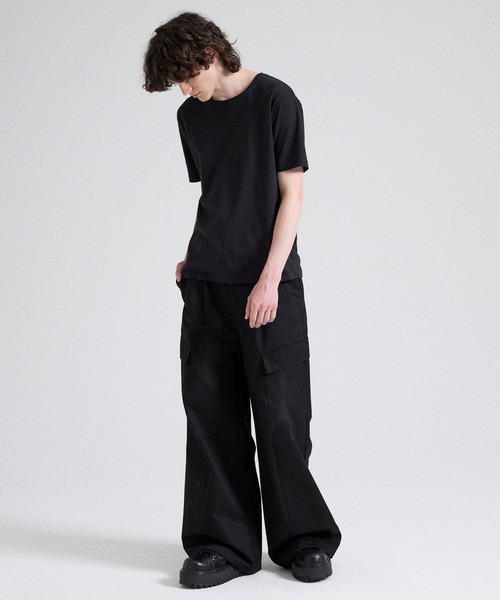 Parts Lab.(パーツラボ)の「【Parts Lab.】Wide Tuck Cargo Pants / ワイドタックカーゴパンツ(カーゴパンツ・メンズ・カーキ/ブラック・L/M/S)」の17枚目の写真