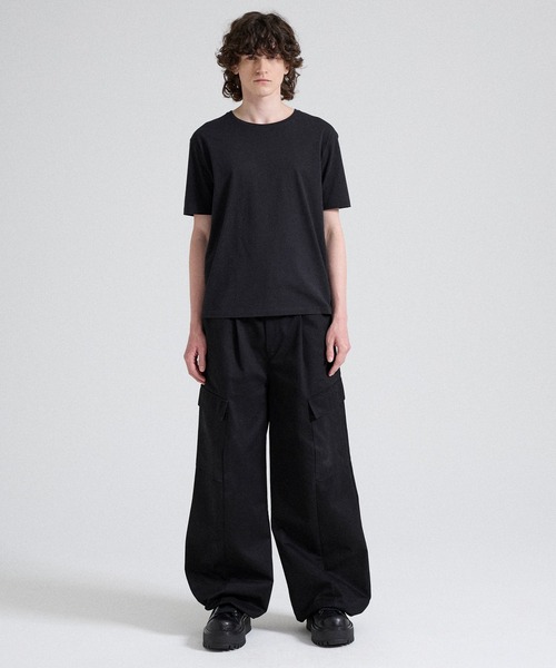 Parts Lab.(パーツラボ)の「【Parts Lab.】Wide Tuck Cargo Pants / ワイドタックカーゴパンツ(カーゴパンツ・メンズ・カーキ/ブラック・L/M/S)」の18枚目の写真