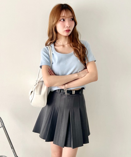 wears(ウェアーズ)の「フロントポケットボストンショルダーバッグ(ショルダーバッグ・レディース・ホワイト/ブラック・FREE)」の12枚目の写真