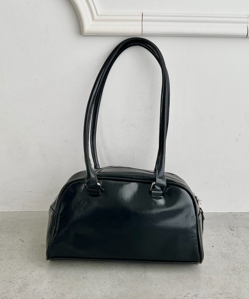 wears(ウェアーズ)の「フロントポケットボストンショルダーバッグ(ショルダーバッグ・レディース・ホワイト/ブラック・FREE)」の9枚目の写真