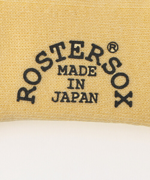 FREAK'S STORE（フリークスストア）の「ROSTER SOX/ロスターソックス DE LA/デラ（ソックス/靴下・レディース・レモンイエロー/ベージュ・ONE SIZE）」の5枚目の写真