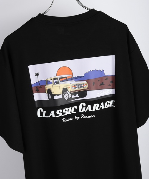 GERRY(ジェリー)の「GERRY 接触冷感 とろみポンチ バックプリント 半袖Tシャツ(Tシャツ/カットソー・メンズ・ホワイト/グリーン/ホワイト系その他/ピンク/ホワイト系その他3/グリーン系その他/ブラック/ブラック系その他2/カーキ/ブラック系その他/ホワイト系その他2/ブルー/ブラック系その他3/ホワイト系その他4/チャコールグレー・L)」の7枚目の写真