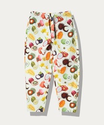 go slow caravan（ゴースローキャラバン）の「ストレッチサッカー　総柄プリント アンクルパンツ（その他パンツ）」