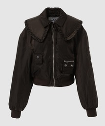 GANNI（ガニー）の「Duchesse Nylon Bomber Jacket（その他アウター）」