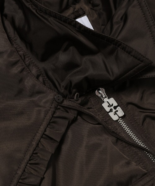 GANNI（ガニー）の「Duchesse Nylon Bomber Jacket（その他アウター・レディース・その他・36）」の4枚目の写真