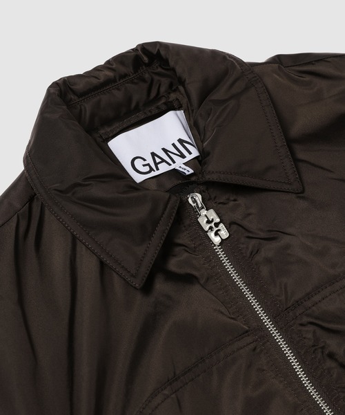 GANNI（ガニー）の「Duchesse Nylon Bomber Jacket（その他アウター・レディース・その他・36）」の7枚目の写真
