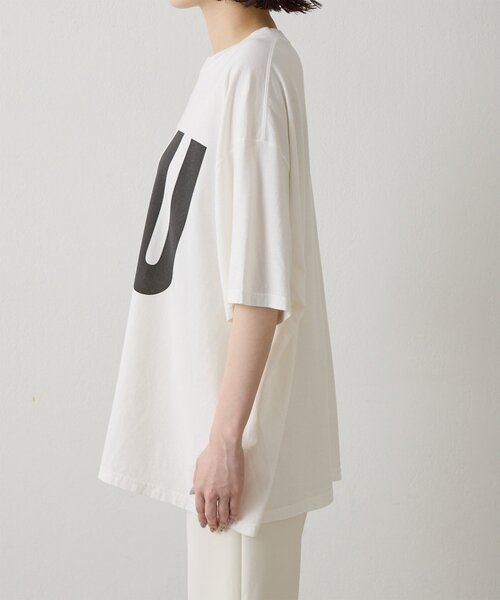 Whim Gazette(ウィムガゼット)の「【KATHARINE HAMNETT】別注YOU Tシャツ(Tシャツ/カットソー・レディース・オフホワイト/ベージュ・FREE)」の19枚目の写真