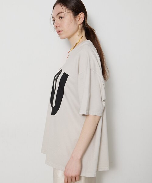 Whim Gazette(ウィムガゼット)の「【KATHARINE HAMNETT】別注YOU Tシャツ(Tシャツ/カットソー・レディース・オフホワイト/ベージュ・FREE)」の17枚目の写真