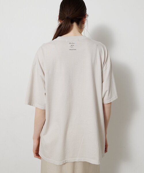 Whim Gazette(ウィムガゼット)の「【KATHARINE HAMNETT】別注YOU Tシャツ(Tシャツ/カットソー・レディース・オフホワイト/ベージュ・FREE)」の18枚目の写真