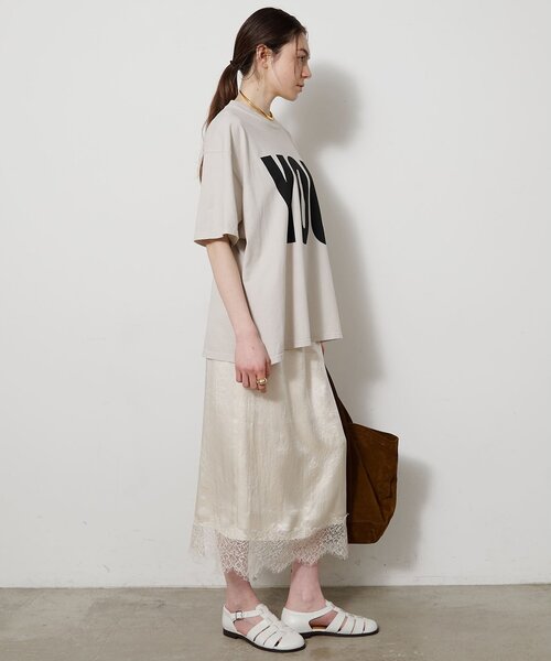 Whim Gazette(ウィムガゼット)の「【KATHARINE HAMNETT】別注YOU Tシャツ(Tシャツ/カットソー・レディース・オフホワイト/ベージュ・FREE)」の20枚目の写真