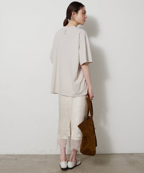 Whim Gazette(ウィムガゼット)の「【KATHARINE HAMNETT】別注YOU Tシャツ(Tシャツ/カットソー・レディース・オフホワイト/ベージュ・FREE)」の19枚目の写真