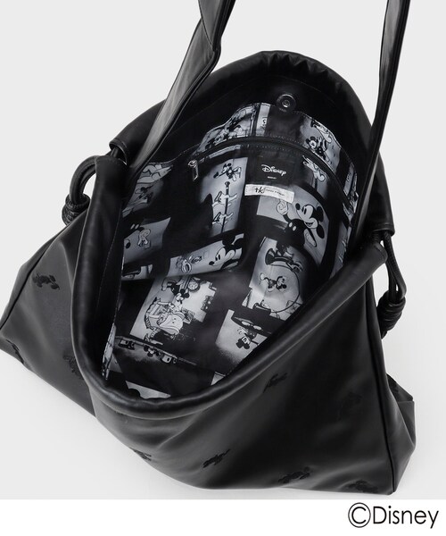 Disney(ディズニー)の「Disney capsule collection 巾着ショルダーバッグ(ショルダーバッグ・メンズ・ブラック・00)」の12枚目の写真