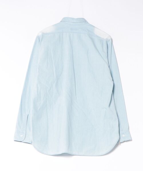 WILD LIFE TAILOR Adam et Rope'（ワイルドテーラーアダムエロペ　）の「CHAMBRAY SHIRT（シャツ/ブラウス・メンズ・サックスブルー・L/S/M）」の14枚目の写真