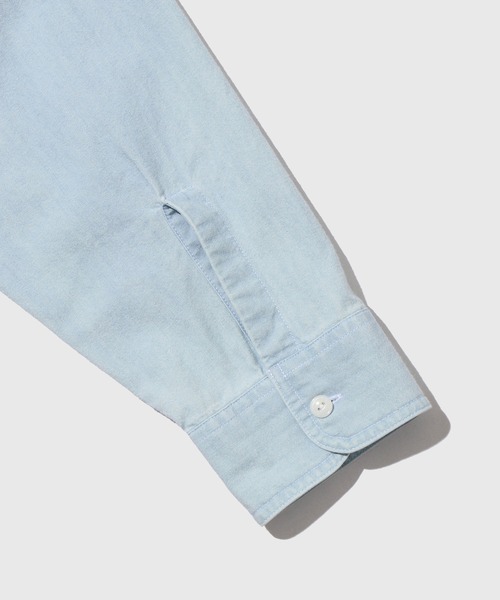 WILD LIFE TAILOR Adam et Rope'(ワイルドテーラーアダムエロペ )の「【WILD LIFE TAILOR】CHAMBRAY SHIRT(シャツ/ブラウス・メンズ・サックスブルー・L)」の8枚目の写真