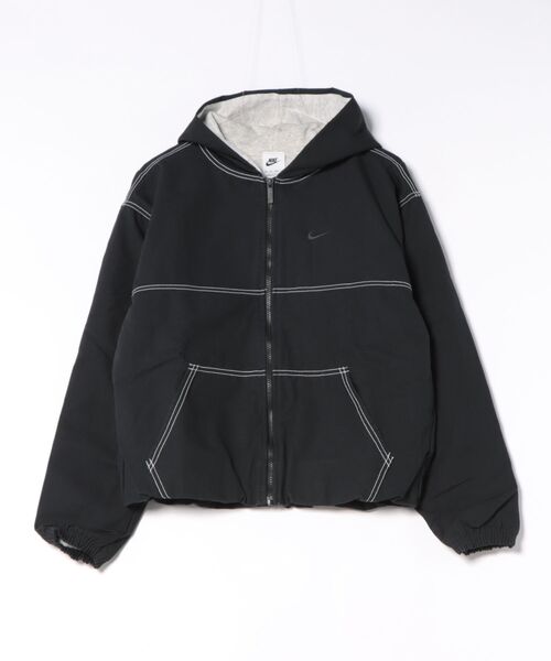 NIKE(ナイキ)の「NIKE ナイキ W STREET WORKWEAR JKT ジャケット IF0337 010BLACK/BLACK(その他アウター・レディース・ブラック・X-LARGE/LARGE/MEDIUM/SMALL/X-SMALL)」の1枚目の写真