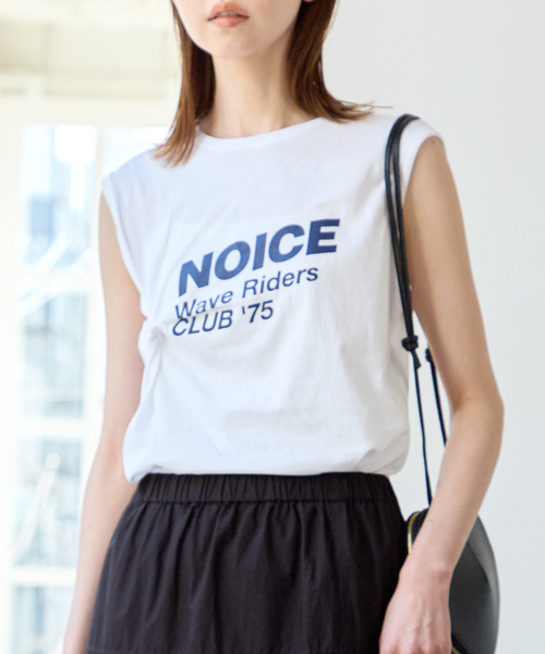 U by SPICK&SPAN(ユーバイスピックアンドスパン)の「NOICE / ノイス TWISTED DRAPE SLEEVELESS TOP(Tシャツ/カットソー・レディース・ホワイト・SMALL)」の14枚目の写真