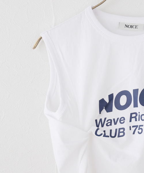 U by SPICK&SPAN(ユーバイスピックアンドスパン)の「NOICE / ノイス TWISTED DRAPE SLEEVELESS TOP(Tシャツ/カットソー・レディース・ホワイト・SMALL)」の11枚目の写真