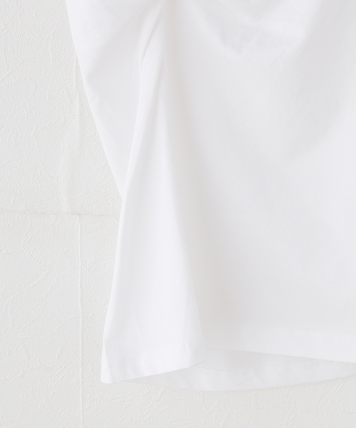 U by SPICK&SPAN(ユーバイスピックアンドスパン)の「NOICE / ノイス TWISTED DRAPE SLEEVELESS TOP(Tシャツ/カットソー・レディース・ホワイト・SMALL)」の9枚目の写真