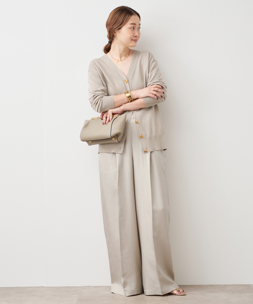 Deuxieme Classe(ドゥーズィエムクラス)の「*Beauty カーディガン(カーディガン/ボレロ・レディース・ネイビー/ベージュ・FREE)」の13枚目の写真