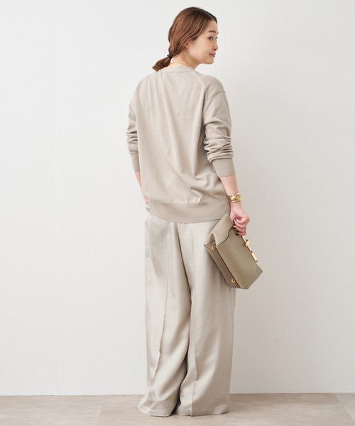 Deuxieme Classe(ドゥーズィエムクラス)の「*Beauty カーディガン(カーディガン/ボレロ・レディース・ネイビー/ベージュ・FREE)」の15枚目の写真