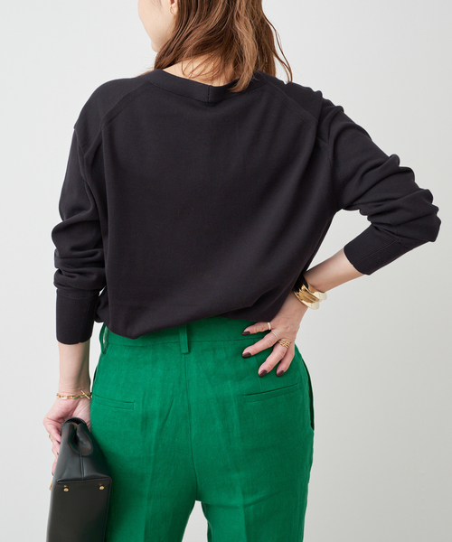 Deuxieme Classe(ドゥーズィエムクラス)の「*Beauty カーディガン(カーディガン/ボレロ・レディース・ネイビー/ベージュ・FREE)」の20枚目の写真